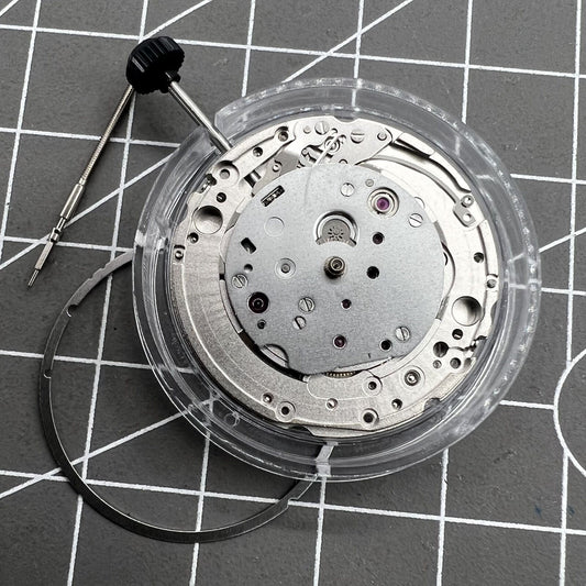 Miyota/Citizen 9039 automatic mechanical watch movement with 3 hands, no calendar, precision engineering.