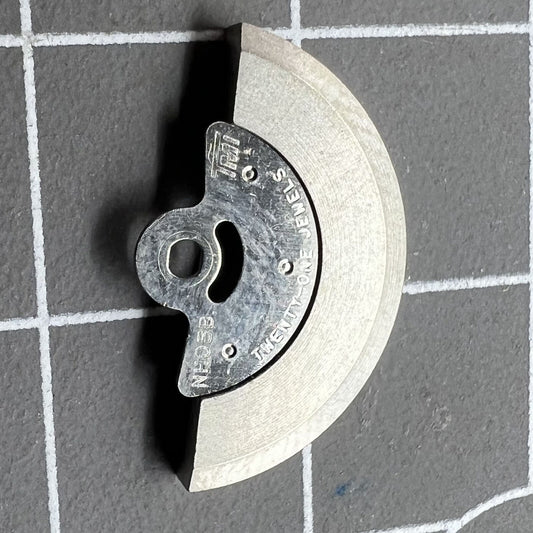 Rotor oscillating weight compatible with NH05 NH06 movements, generic fit for watch repairs and upgrades.