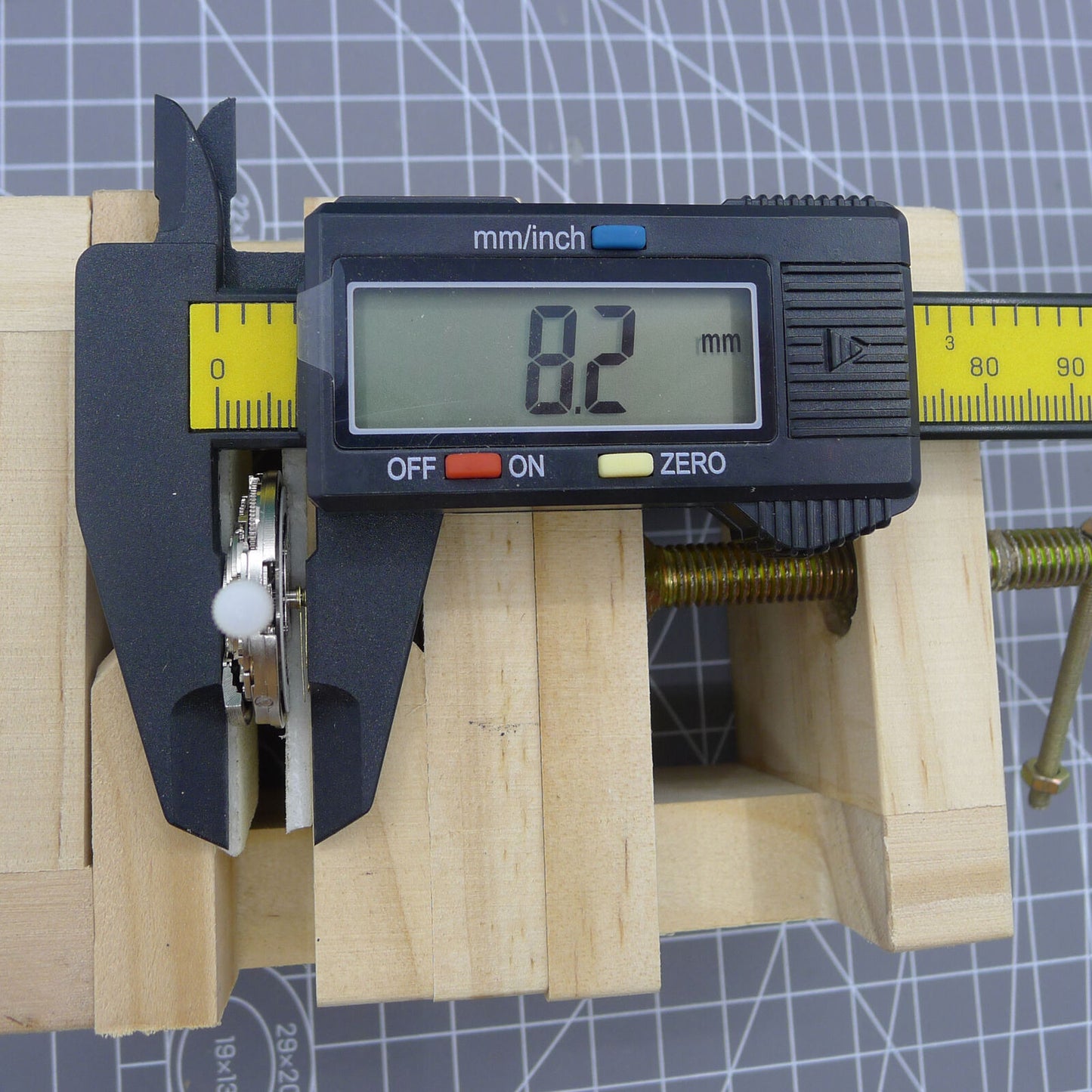 Shanghai Automatisches mechanisches Uhrwerk RK4D-2 Kleine Sekunde bei 9