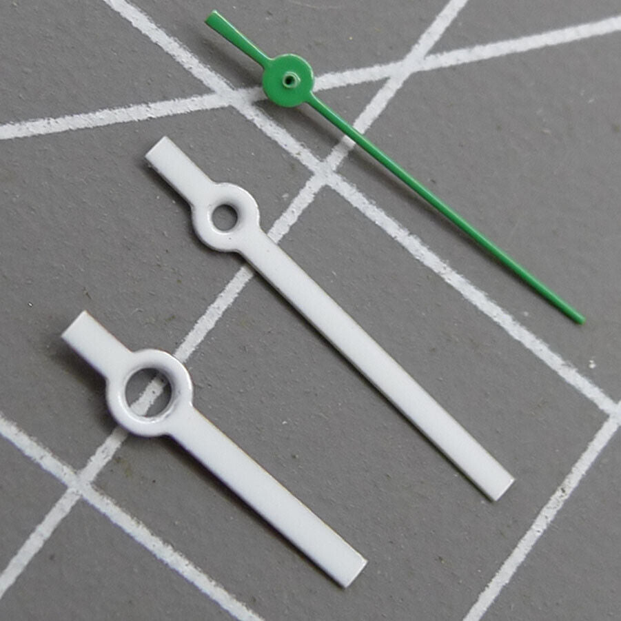 1 Satz/Packung 10 mm grüne Sekundenzeiger für Miyota 7T35 Quarzwerk