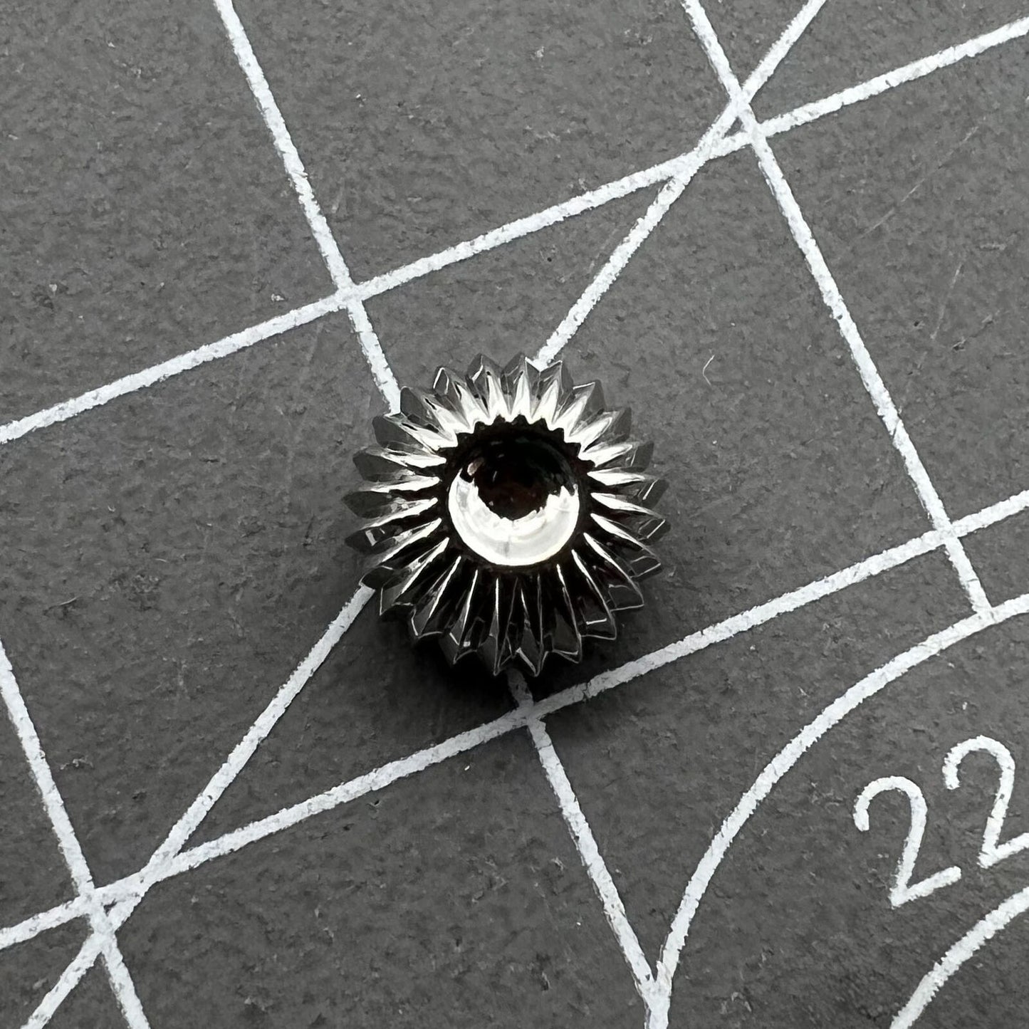 316L S/S Diamond Shaped Watch Crown for Seagull ST3600/ST3621/ETA6497/ETA6498