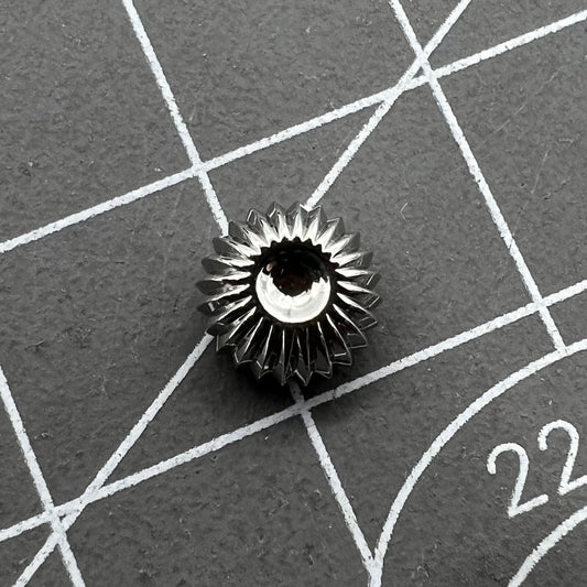 316L stainless steel diamond-shaped watch crown, compatible with Seagull ST3600/ST3621 and ETA6497/6498 movements.