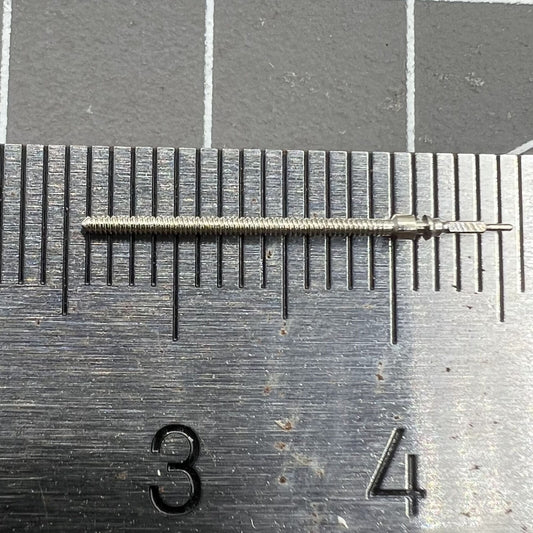 Watch winding stems compatible with Miyota 6601 6T51 movement, precision watch repair parts.