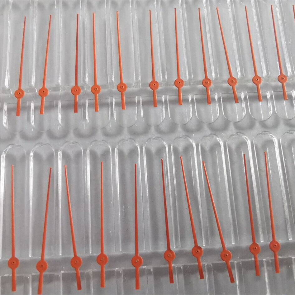 Bright orange small second hand for NH35A/NH36A movements, fits SKX007/SRP777 watches.