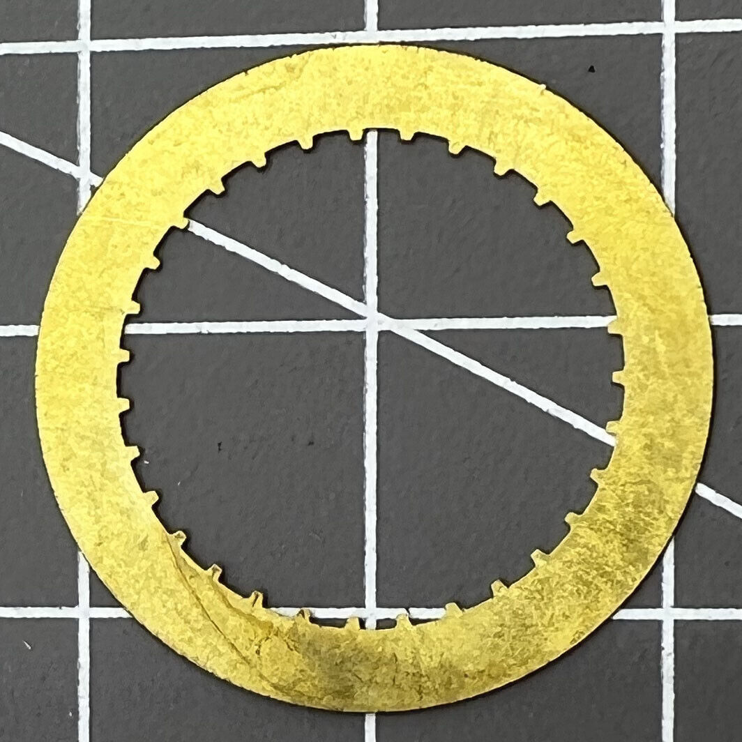 Black date disk wheel for ETA2824 watch movement replacement, precision part by Generic China Made.