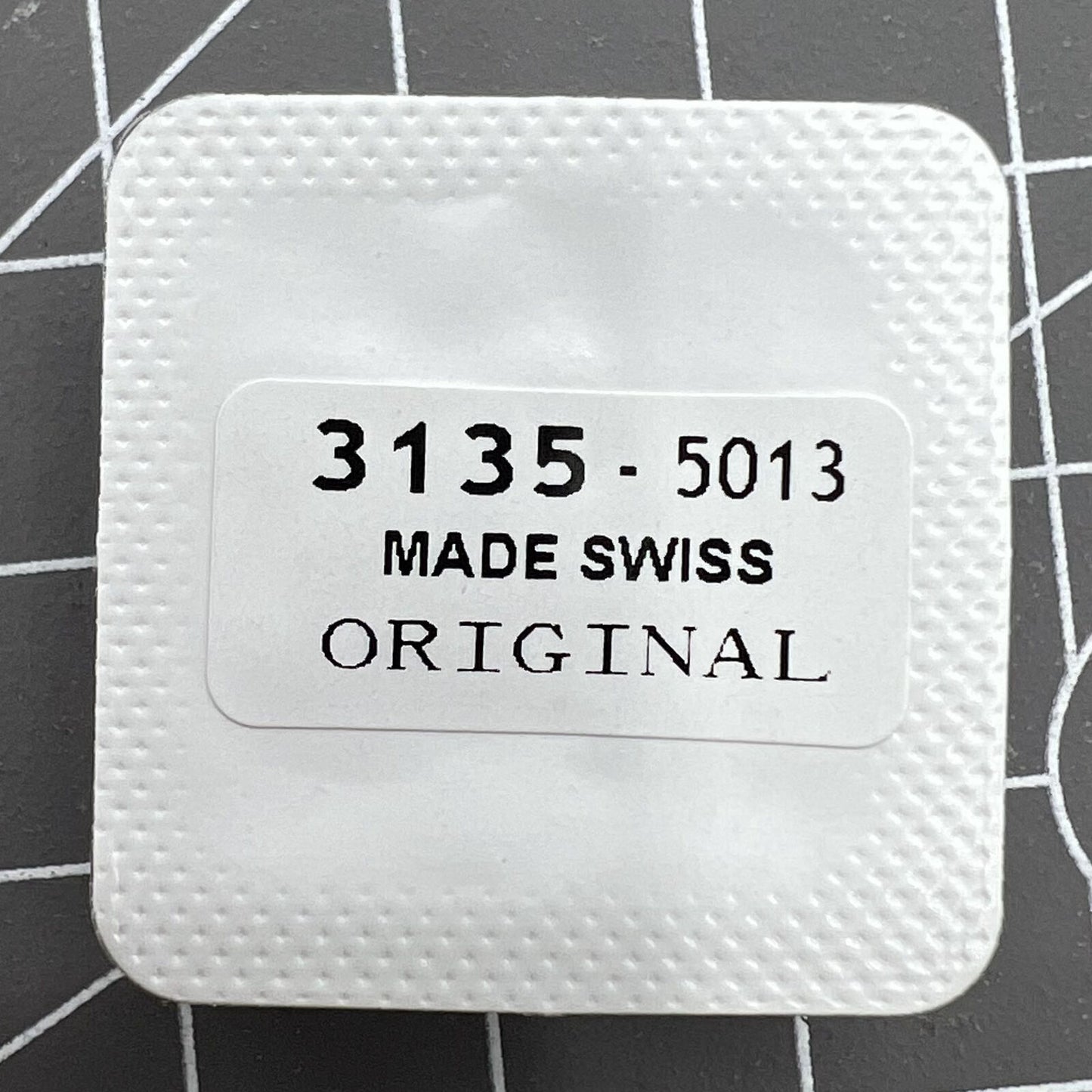 Versiegelte Packung, Ersatzschrauben 3135-5013 für den Zifferblattfuß von RLX 3135