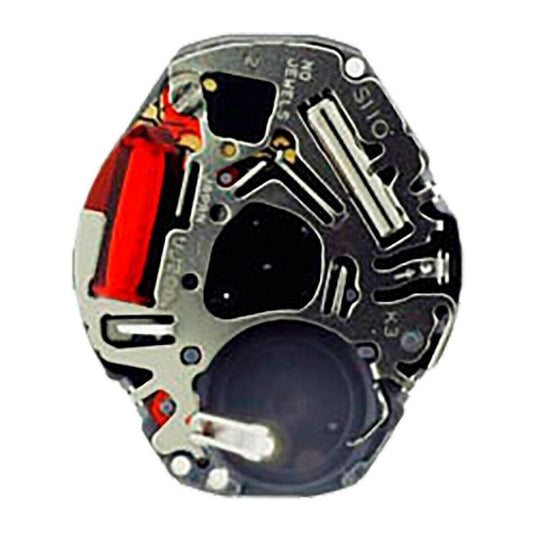 Hattori Epson TMI VJ20C quartz watch movement, precision Japanese craftsmanship for reliable timekeeping.
