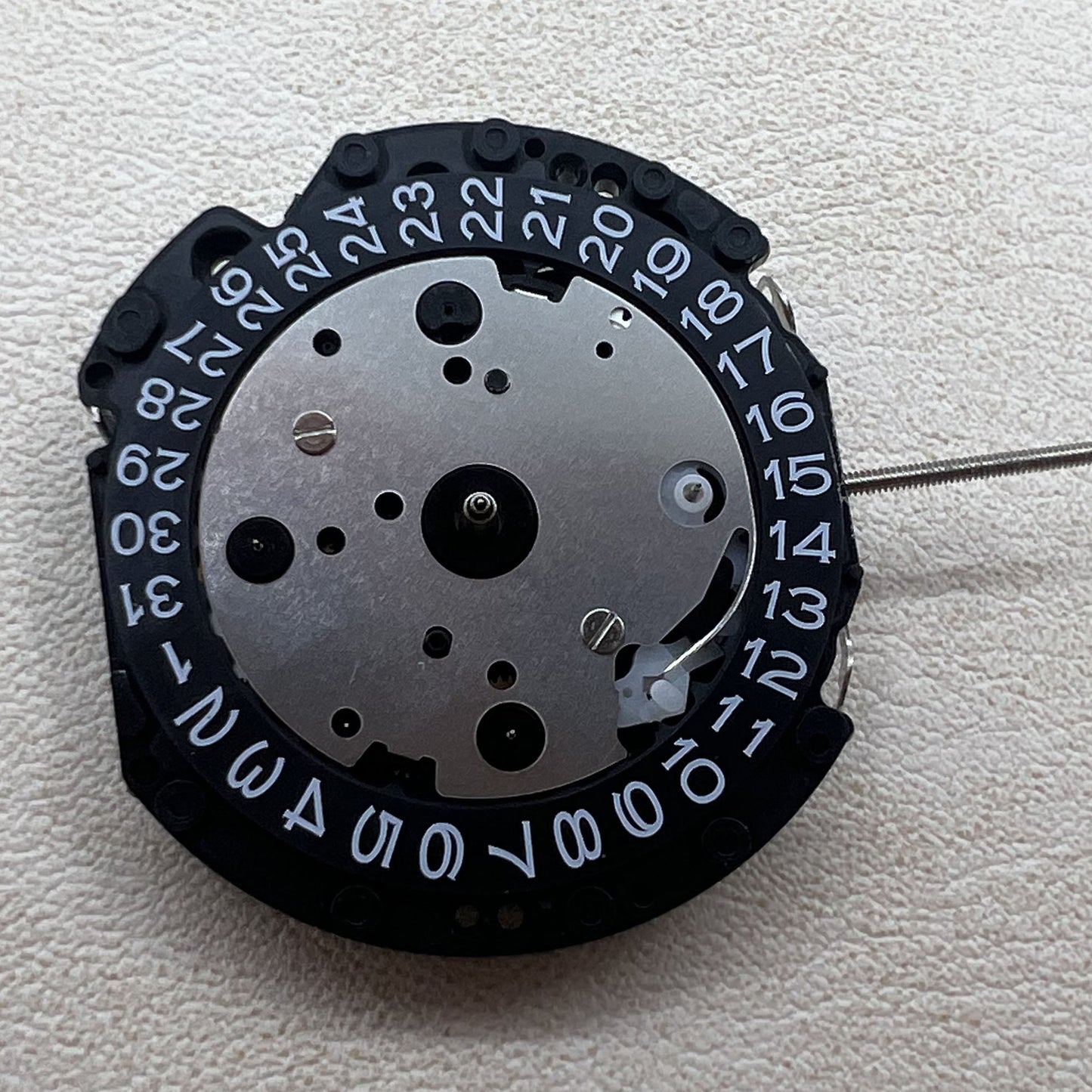 Japan Hattori(Epson) VD53 Watch Quartz Movement Black Disk HCP3