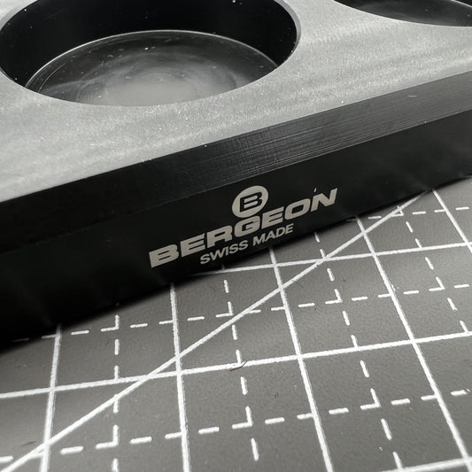 Bergeon 7721-P black stand holder for precision oilers 7718 7719 7720, durable watchmaker tool