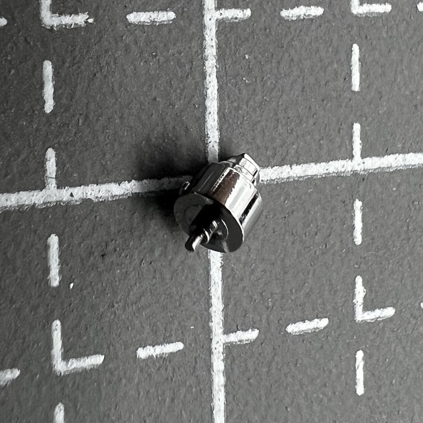 Original Axis of Barrel with complete mainspring for Omega 3313/3303 movement, high-precision Omega watch part.