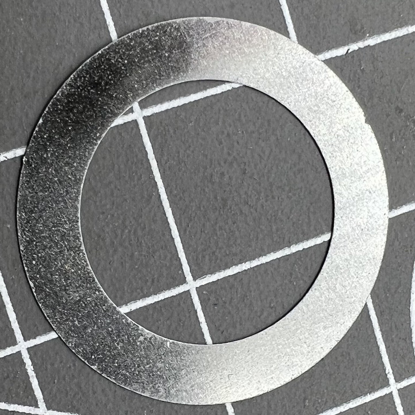 Red odd number date wheel overlay for ETA2824 2836 watch movement on white background, enhancing timepiece precision.