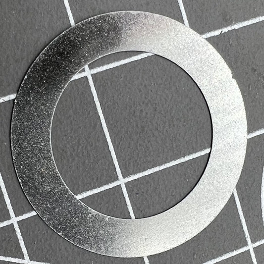 Red odd number date wheel overlay for ETA2824 2836 watch movement on white background, enhancing timepiece precision.