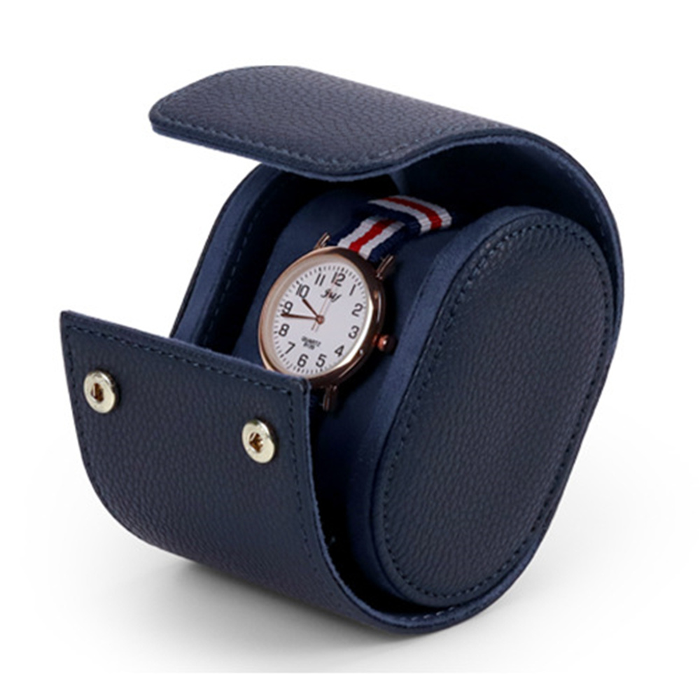 1/2/3 Slots Leder Reise Uhrenetui Roll Organizer Tragbare Uhrenbox