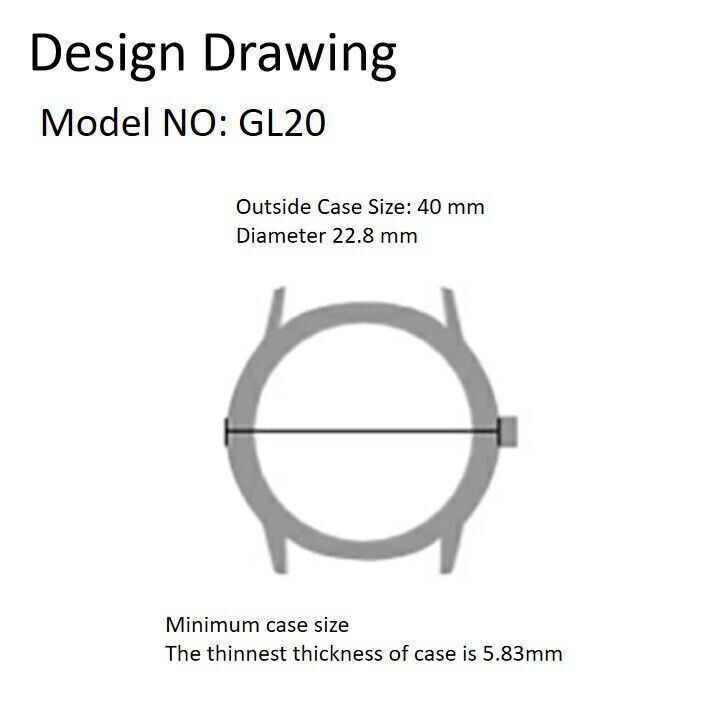 Miyota GL20 Japan Quartz Movement