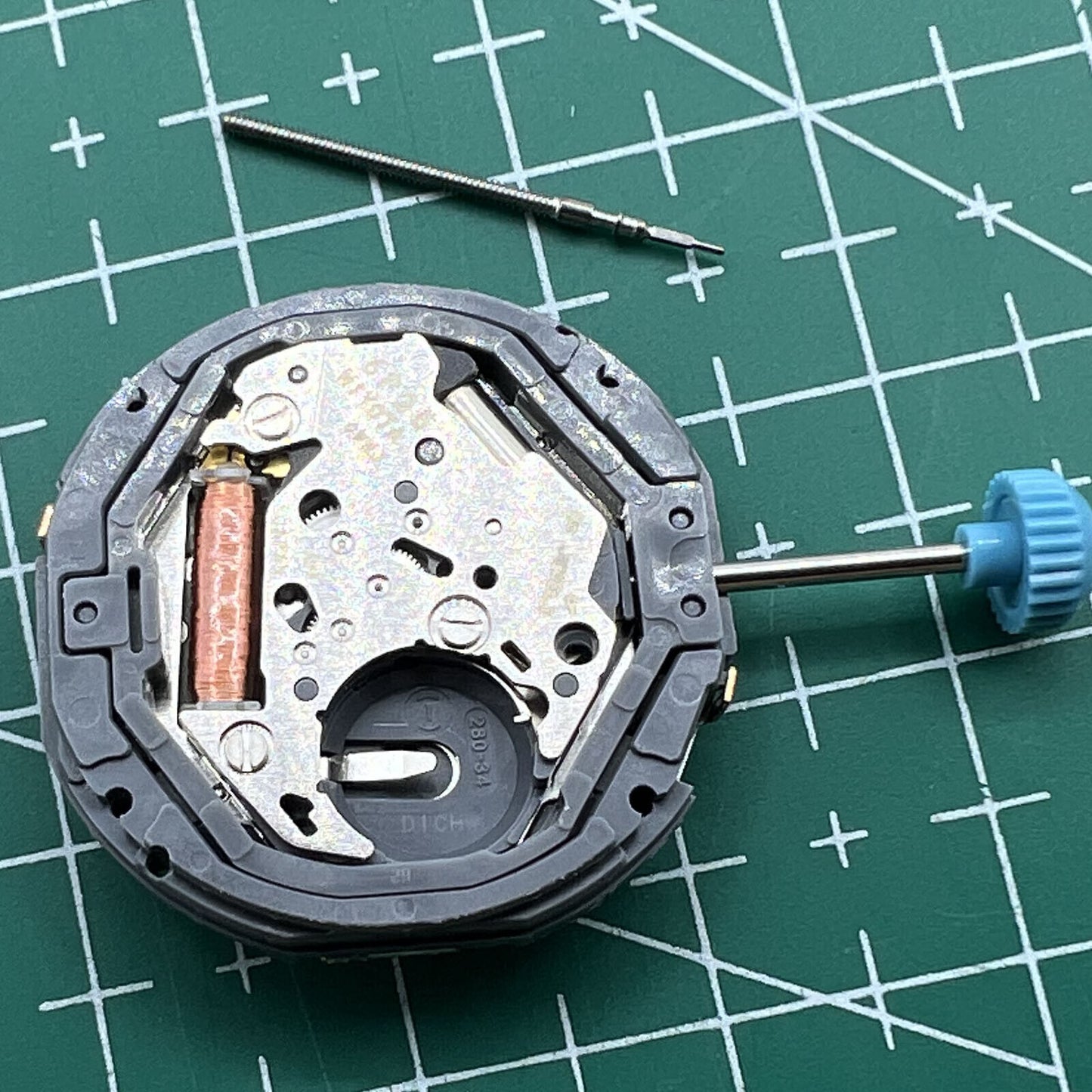 Miyota 6P25 quartz watch movement by Japan, precision replacement for 6325 models with reliable timekeeping.