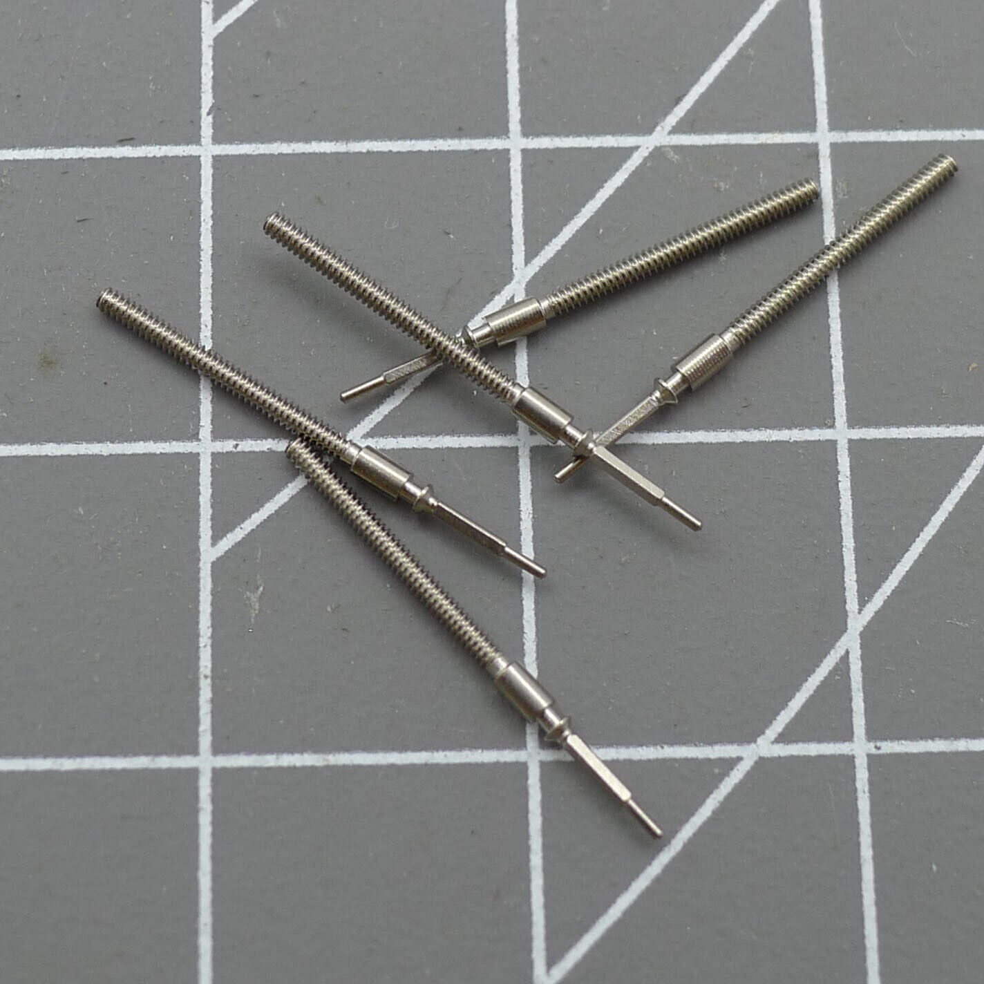 Lot de 5 tiges de remontoir de montre, pièces de rechange pour ETA 2824-1, 2834-1 et 2836-1
