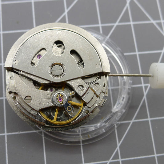 Shanghai R16 watch with automatic mechanical movement and small second subdial at 9 o'clock position.