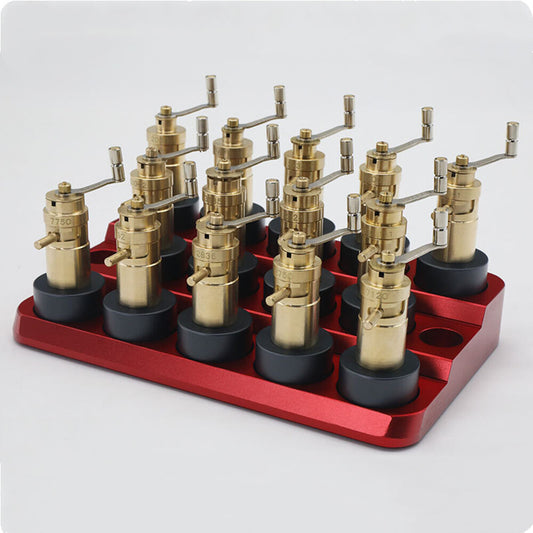 14x watch mainspring winding barrels for 2836/2824/8200 repair, precision parts.