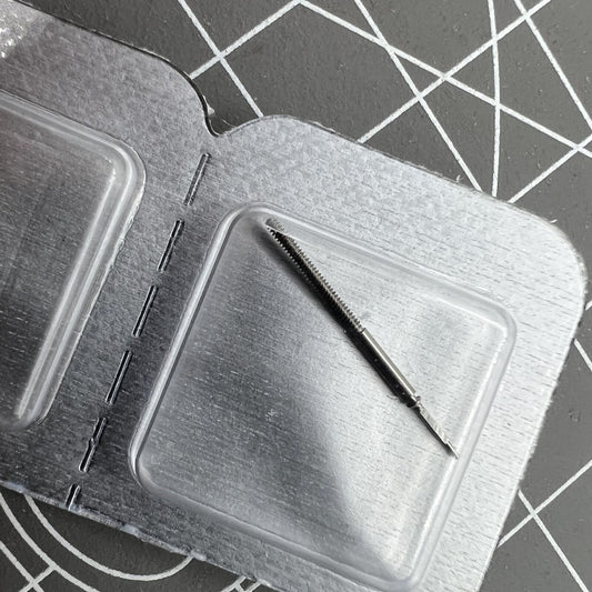 Watch winding stem compatible with ETA2892/1120 movement, high-quality generic replacement part.