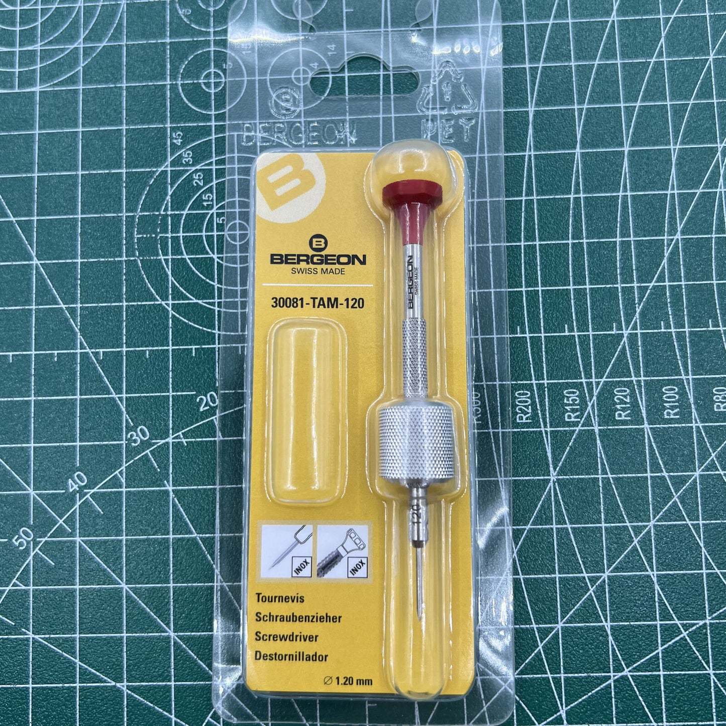 Wholesale Bergeon 30081-TAM-120 Drum Barrel Watch Screwdiver Size 1.20mm