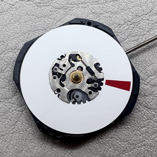 1. Japan Epson VX42.E quartz watch movement with 3 white hands for precise timekeeping.