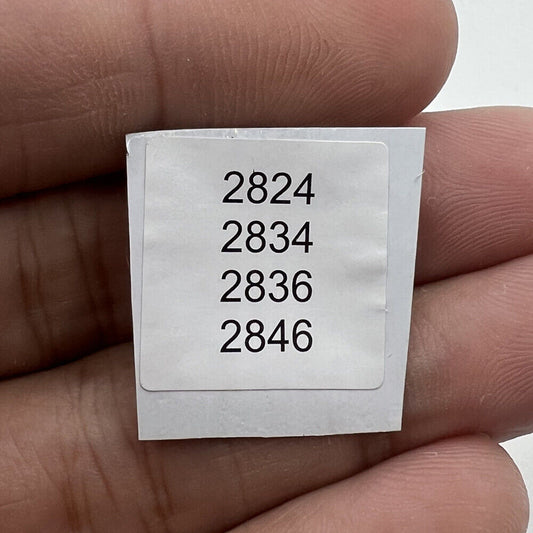 Watch part winding pinion compatible with ETA 2836-2 and 2824-2 movements, brand generic.