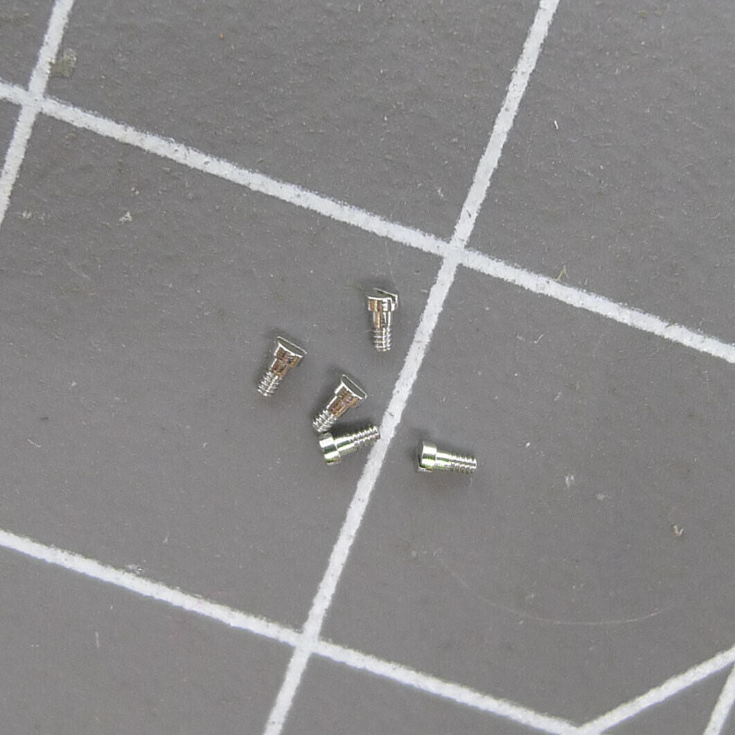 3 STÜCK 3135-5452 Schraube für Spiralfeder-Zaumzeug-Ersatz für RLX 3135-Uhrwerk