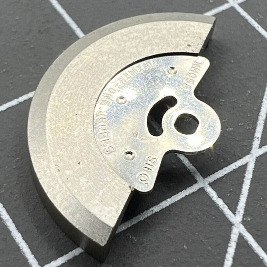Rotor oscillating weight for NH05 NH06 movements, generic fit spare part, compatible with mechanical watches.