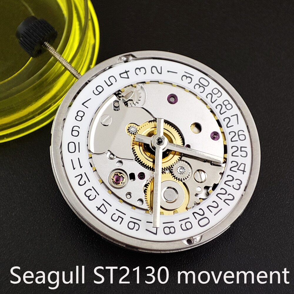 Seagull ST2130 Automatikwerk Silber für ETA 2824 Silber 28800VPH Frequenz