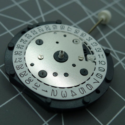 1. LD57 quartz watch repair part with small second hand at 6 o'clock position by LD57.