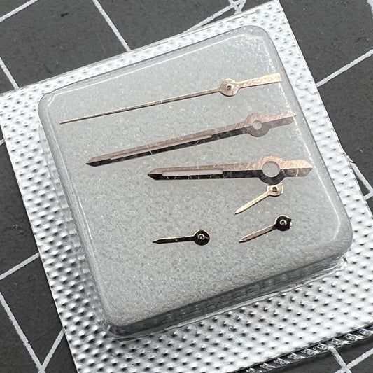 Green luminous watch hands set for Miyota OS10 OS20 movements, EF530 brand precision parts.