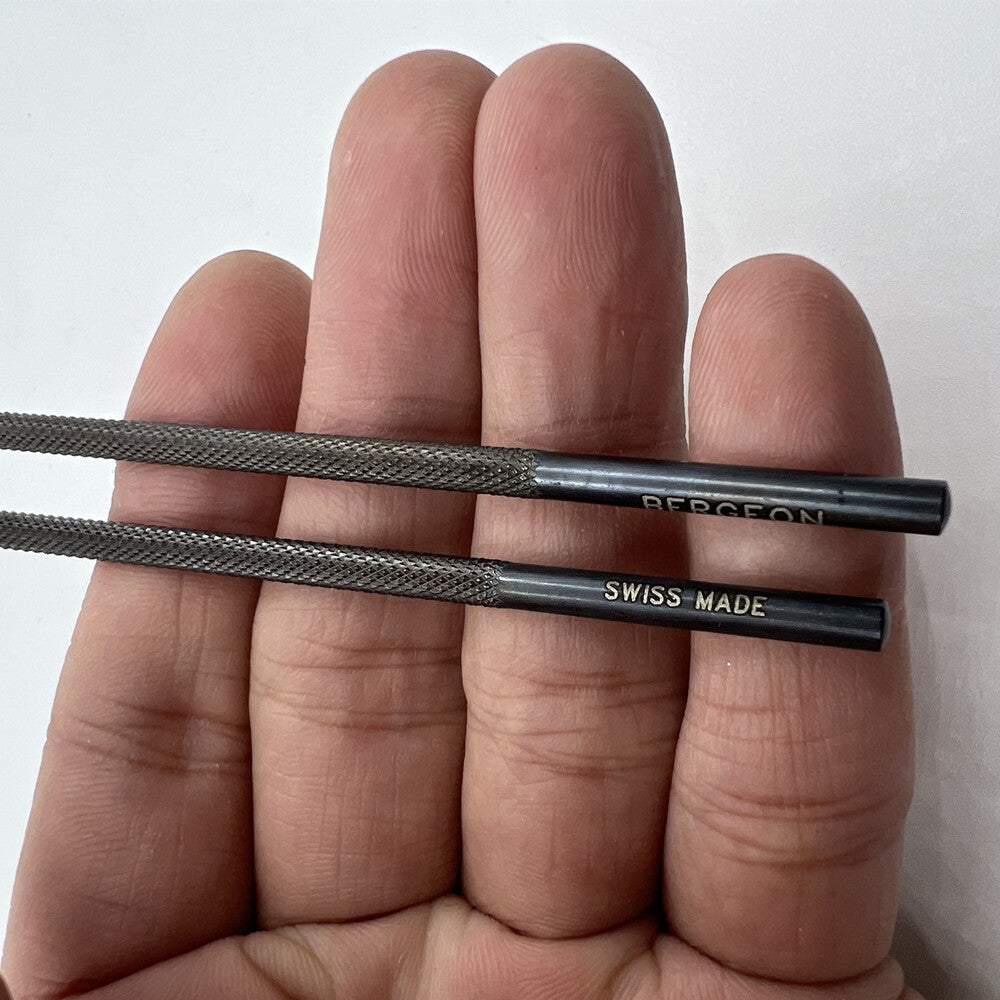 Bergeon 30019 fine watch hand levers for precise watch hand removal and adjustment in repair kits