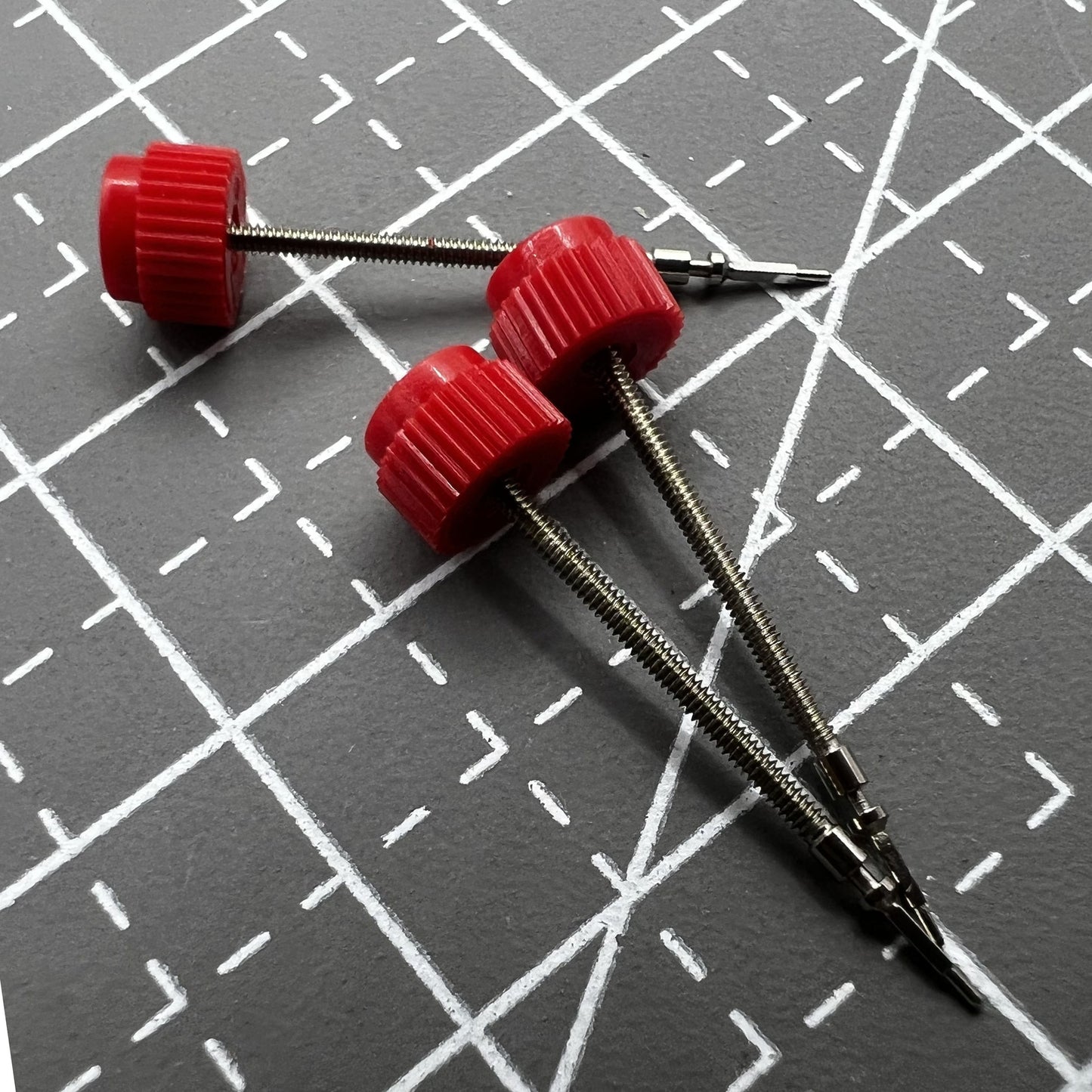2 PIECES Winding Stems Generic for Movement ETA 902.002 ETA 902.101
