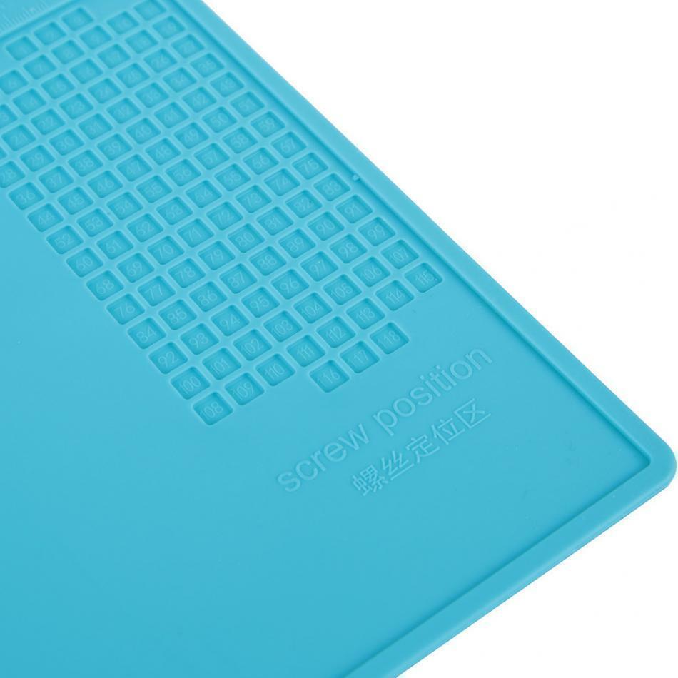 34cm x 23cm Work Pad Soldering Station Heat Resistant Pad Non-slip Silicone Mat