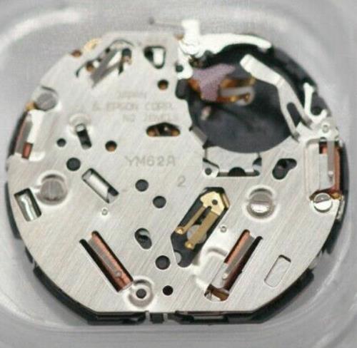 Hattori Epson TMI YM62A quartz watch movement, Japanese precision craftsmanship for accurate timekeeping
