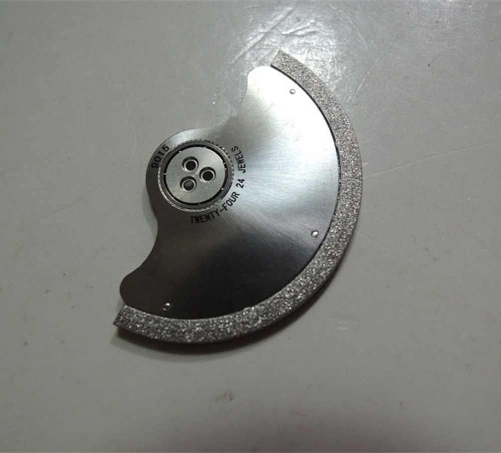 Rotor oscillating weight for Miyota 9015 watch movement, ensuring precise and smooth timekeeping performance.