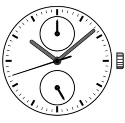 Montre Hattori Epson TMI VH61 VH61A à mouvement à quartz, fabriquée au Japon