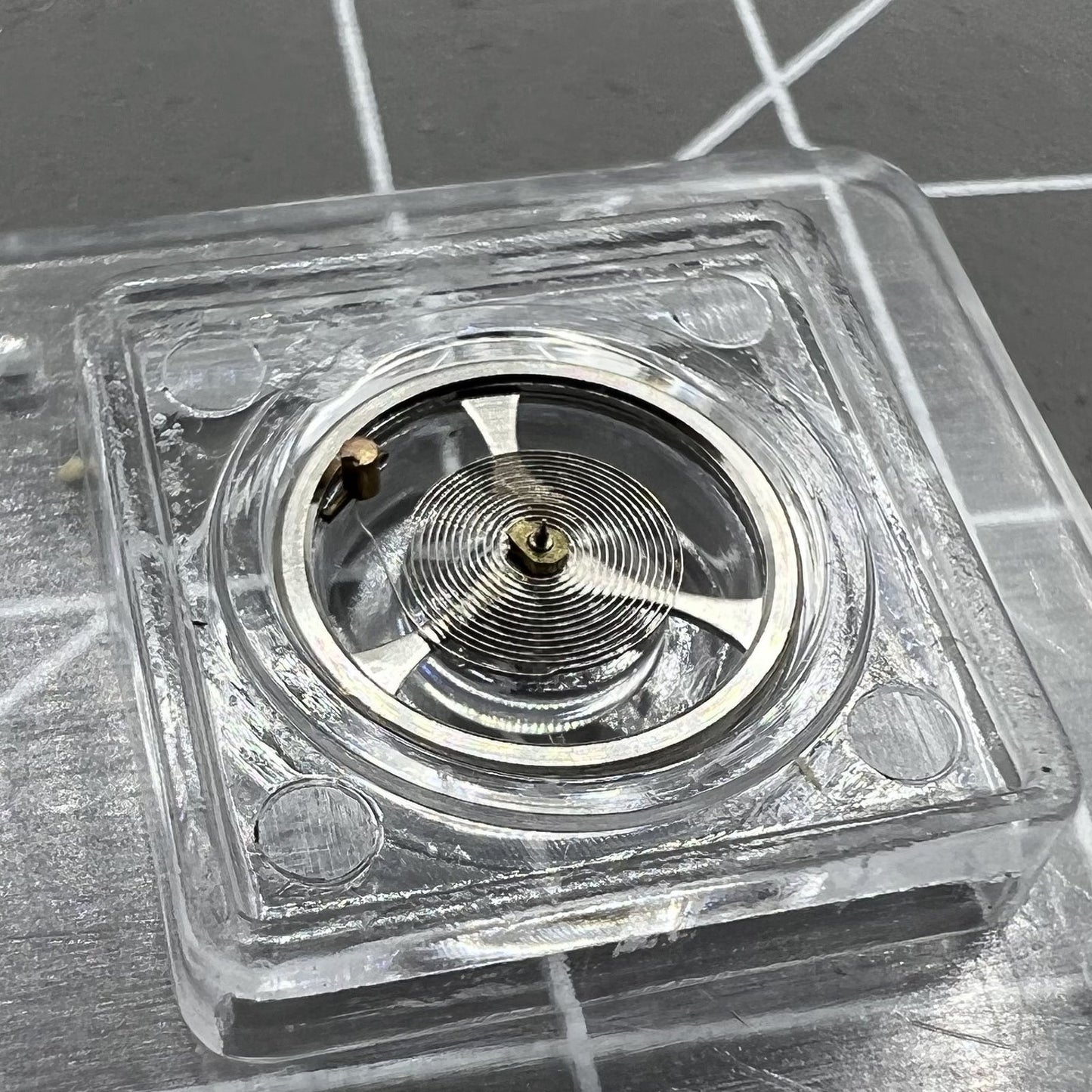 3 Stück Asien Komplettes Gleichgewicht Rad Mit Spiralfeder Für Werk 7009