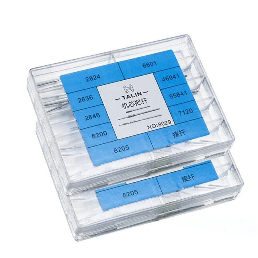 watch winding stem compatible with ETA 2824 2836 2834 46941 55841 7120 movements, ensuring accurate time settings.