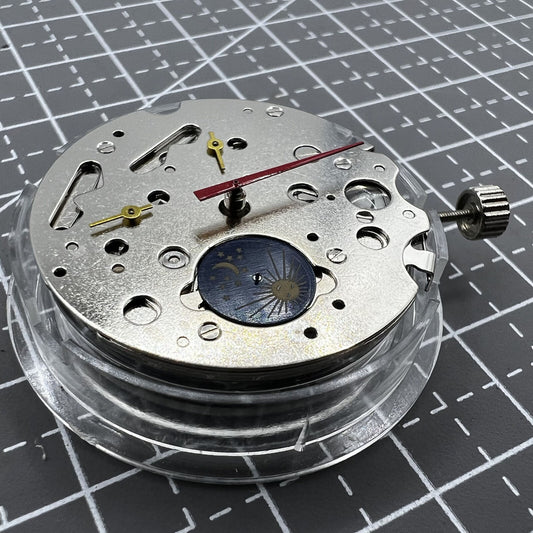 Seagull ST1653 automatic watch movement with mechanical precision and durable stainless steel parts.