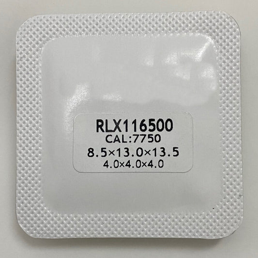 Green luminous watch hands for ETA 7750/7751 movement, enhancing readability in low light. Generic brand.