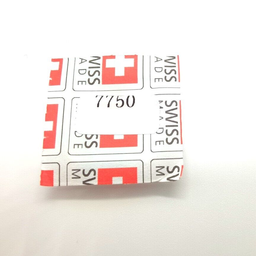 Swiss Made mainspring for ETA 7750 watch movement, durable precision spring by ETA for mechanical watches.