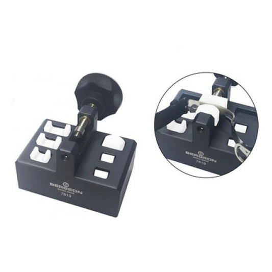 Bergeon 7819 bending tool for precise folding bracelet clasp repair and adjustment