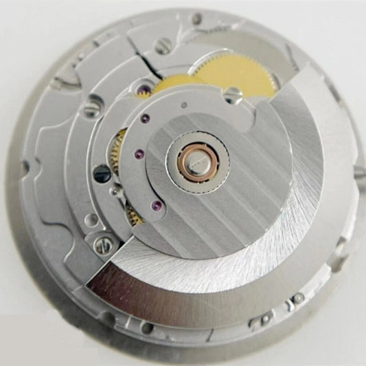 Modified China Made 2824 automatic mechanical watch movement with 24-hour moon phase complication.