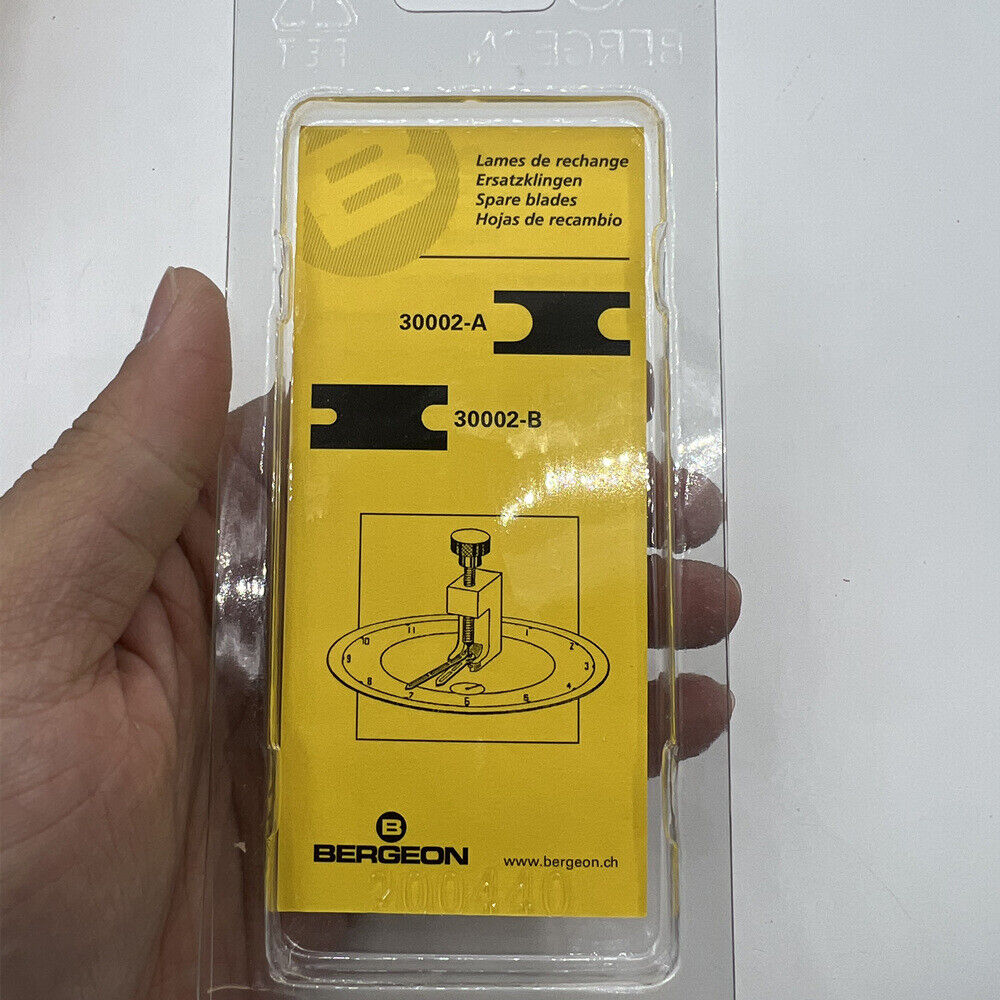 Bergeon 30002 precision hand remover tool for clocks, durable watch accessory for accurate hand removal