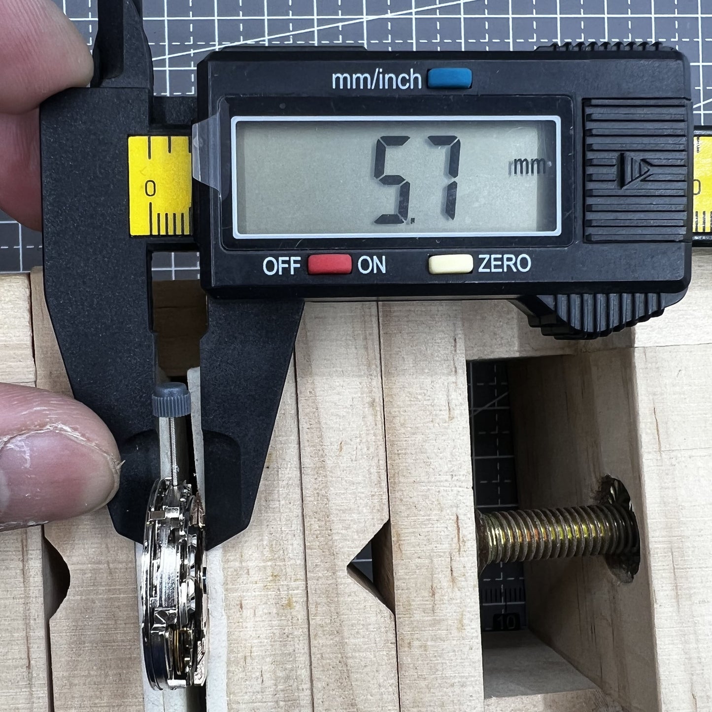 CMM1534-2813 Mingzhu Silber Automatisches Mechanisches Uhrwerk 6 Zeiger Kleine Sekunde