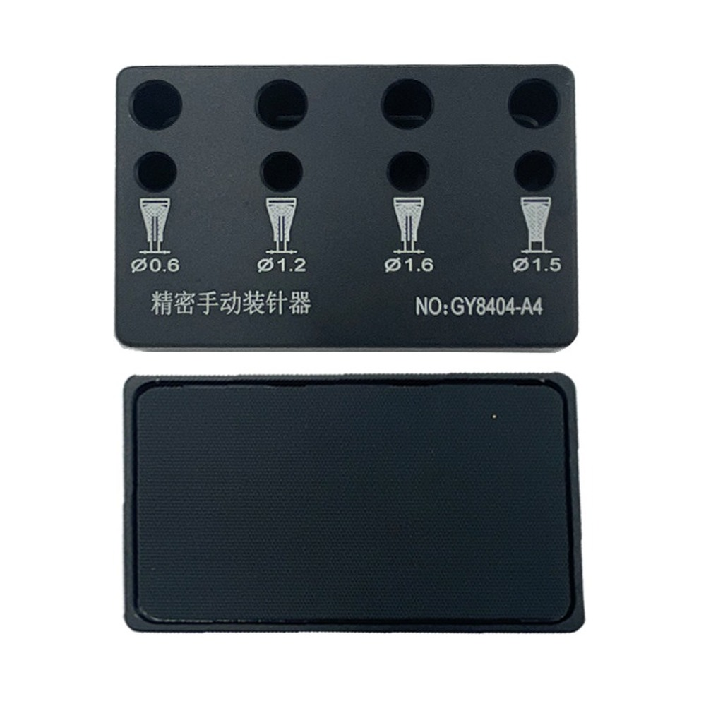 8404 watch hand install tool set with replaceable tips for precise repairs.