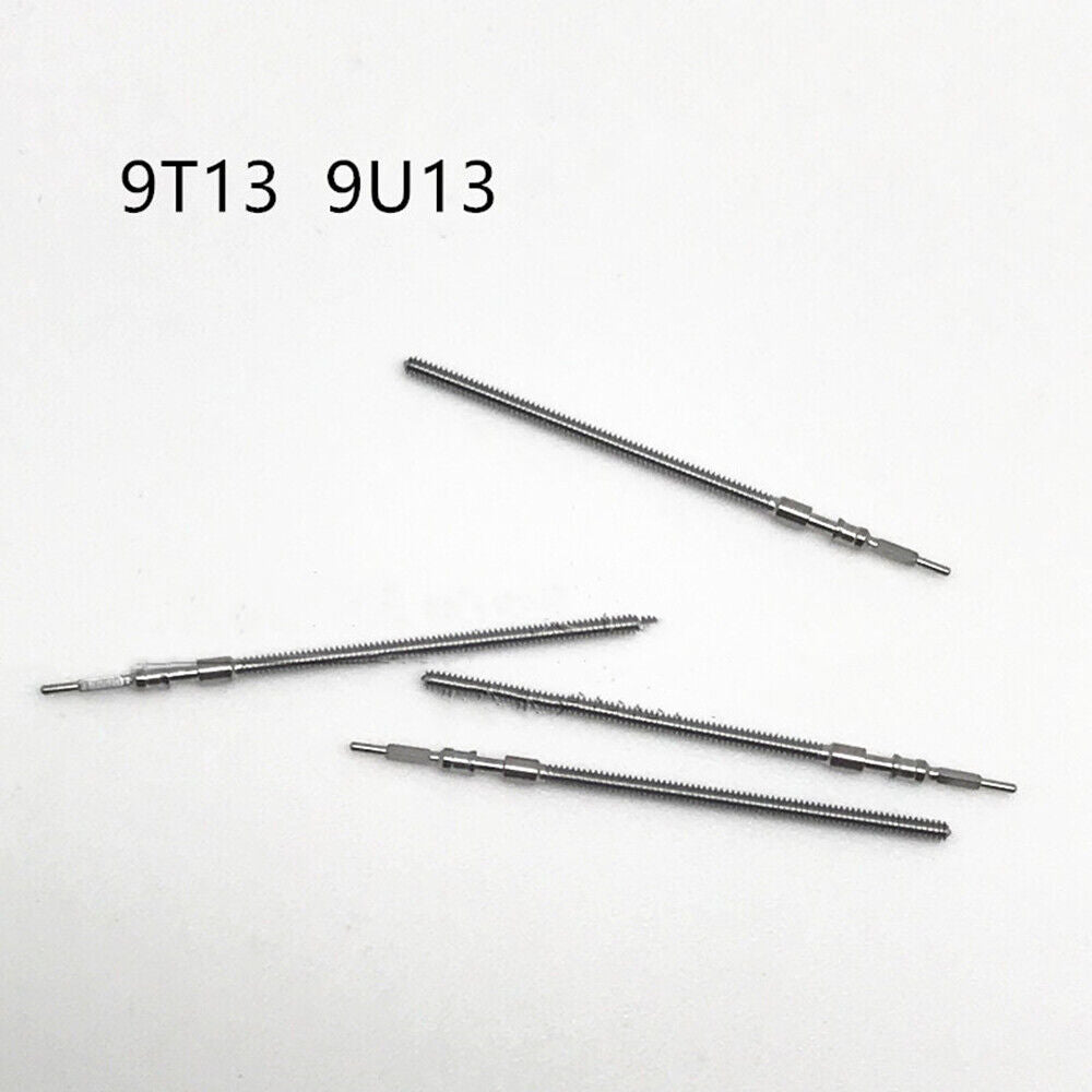 Lot de 10 tiges de remontoir génériques pour mouvement 9T13/9U13