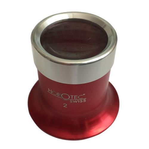 Horotec MSA00.031-2 5.0x Eyeglass In Aluminium Anodised With Screwed Ring