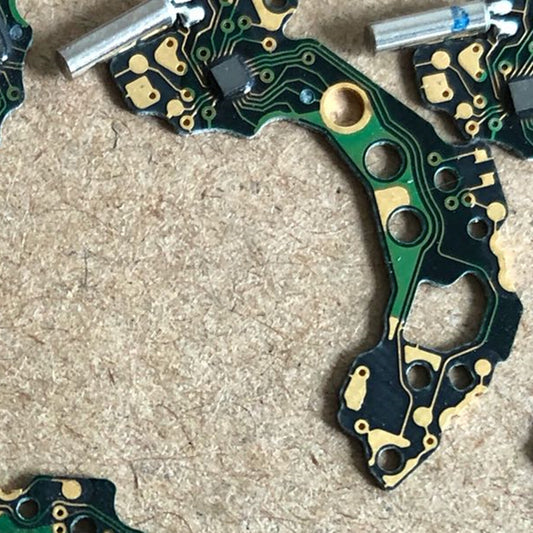 Circuit board for Miyota FS00 FS10 FS20 quartz watch movement, compatible with various timepieces.